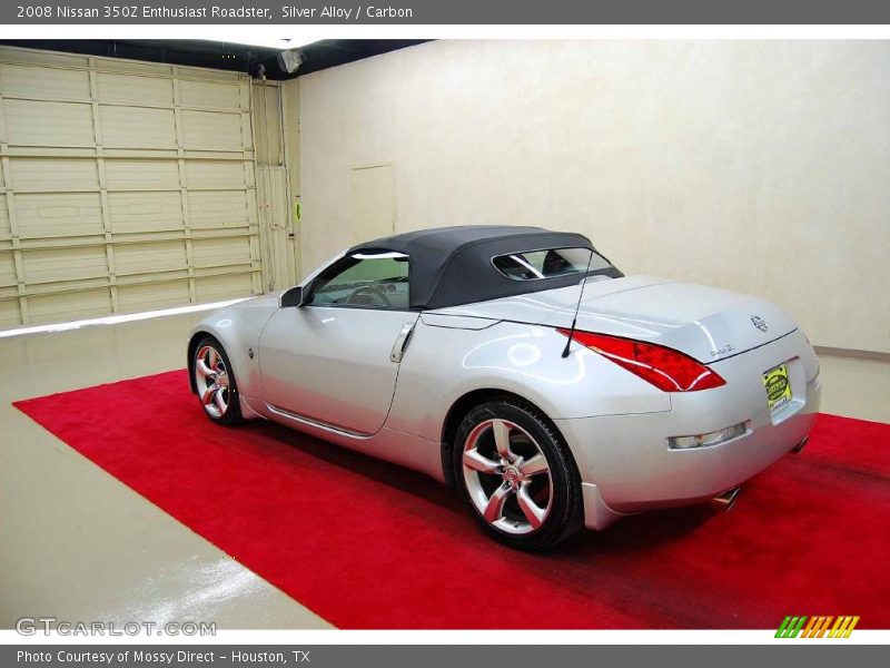 Silver Alloy / Carbon 2008 Nissan 350Z Enthusiast Roadster