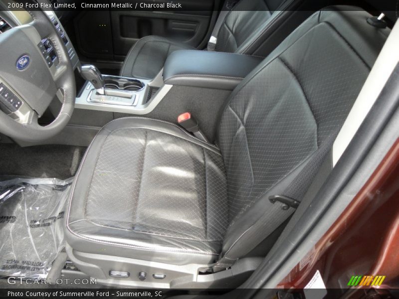Cinnamon Metallic / Charcoal Black 2009 Ford Flex Limited