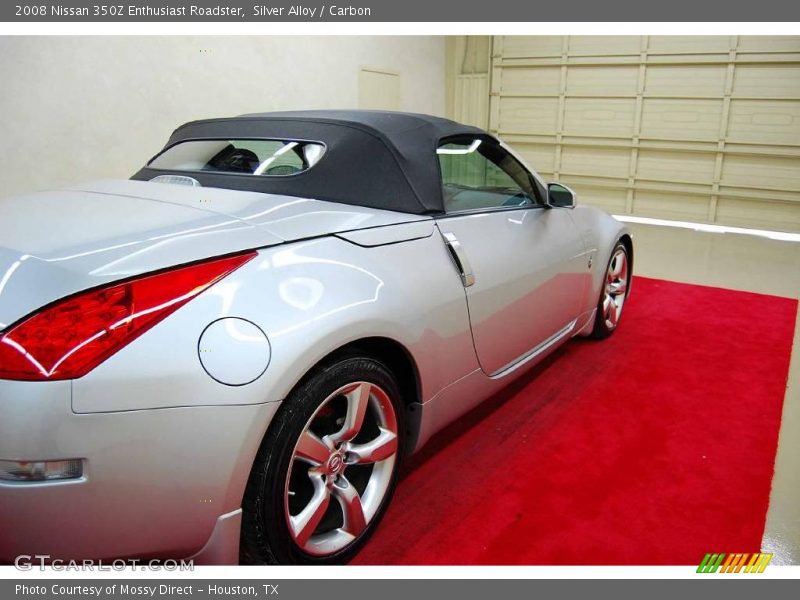 Silver Alloy / Carbon 2008 Nissan 350Z Enthusiast Roadster