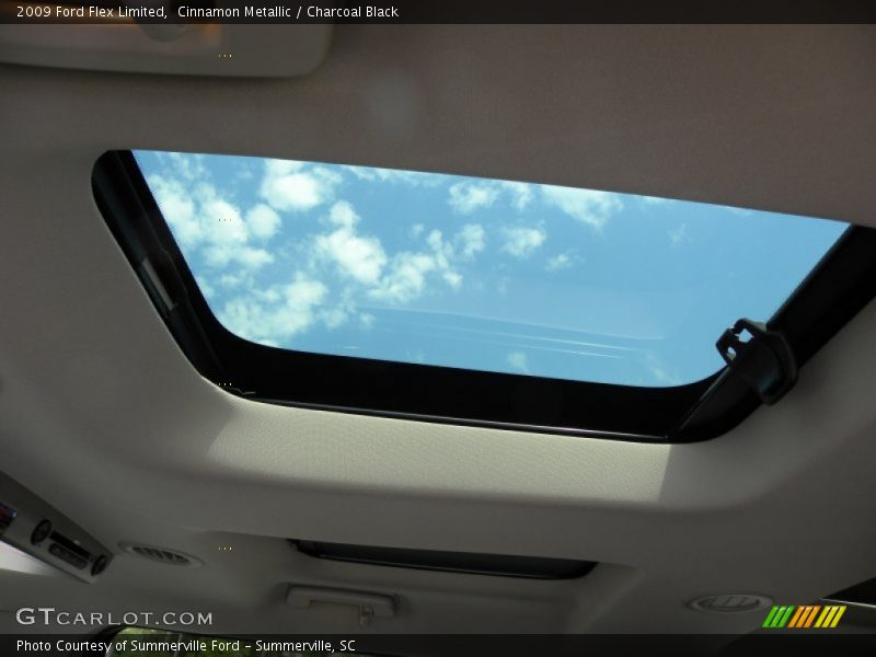 Cinnamon Metallic / Charcoal Black 2009 Ford Flex Limited