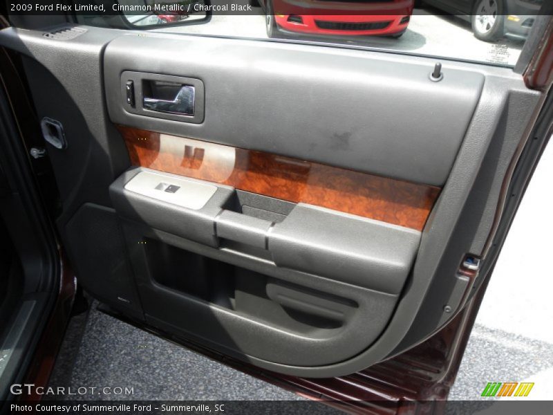 Cinnamon Metallic / Charcoal Black 2009 Ford Flex Limited
