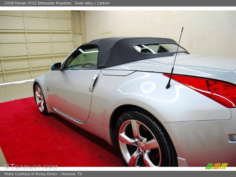 Silver Alloy / Carbon 2008 Nissan 350Z Enthusiast Roadster