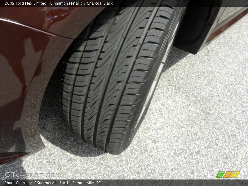 Cinnamon Metallic / Charcoal Black 2009 Ford Flex Limited