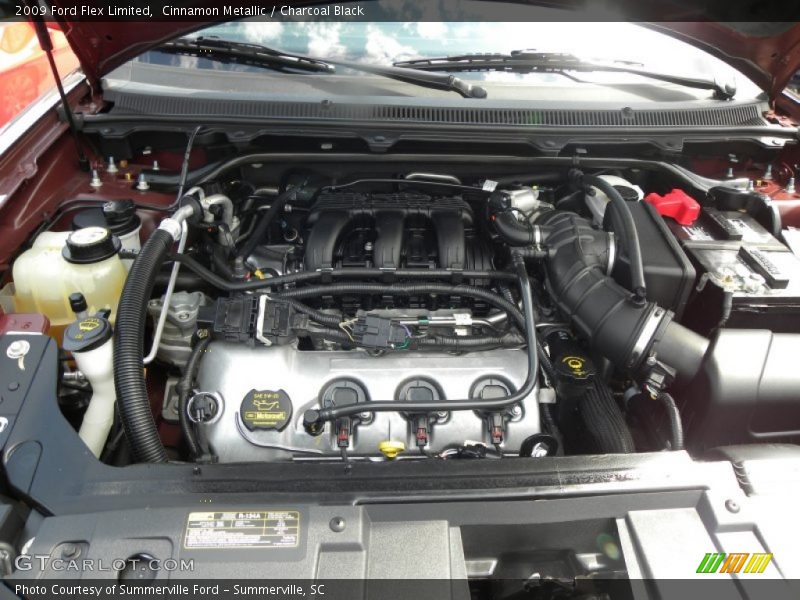 Cinnamon Metallic / Charcoal Black 2009 Ford Flex Limited