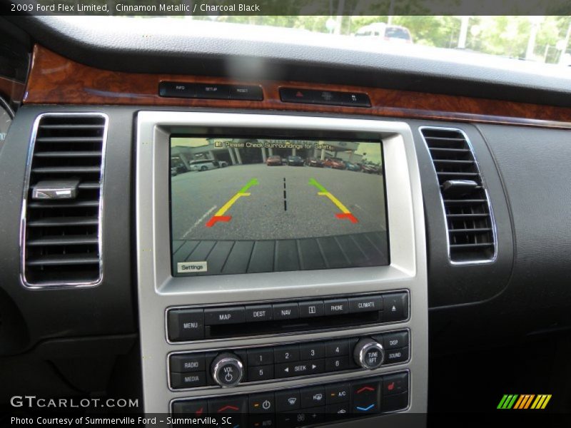 Cinnamon Metallic / Charcoal Black 2009 Ford Flex Limited