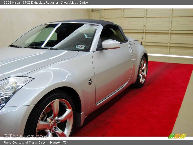 Silver Alloy / Carbon 2008 Nissan 350Z Enthusiast Roadster