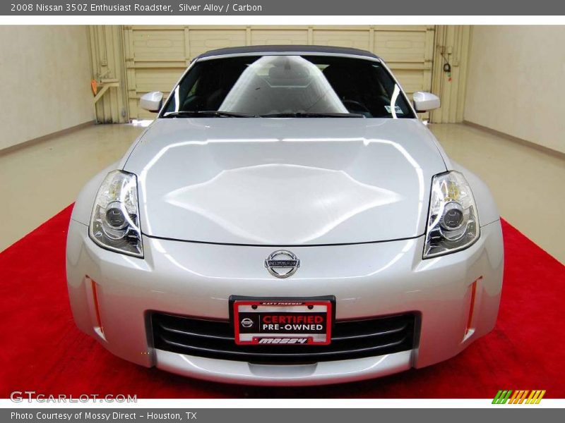 Silver Alloy / Carbon 2008 Nissan 350Z Enthusiast Roadster