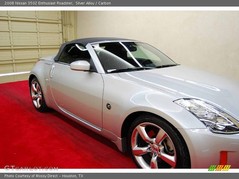 Silver Alloy / Carbon 2008 Nissan 350Z Enthusiast Roadster