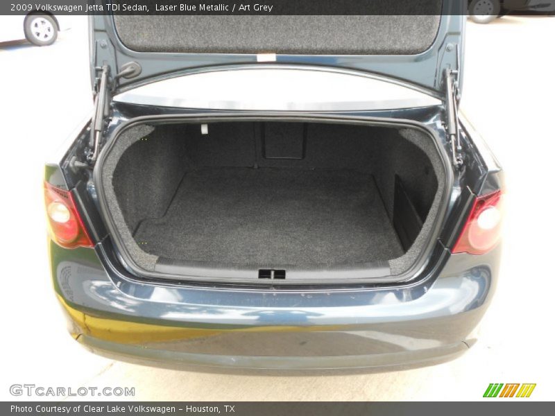 Laser Blue Metallic / Art Grey 2009 Volkswagen Jetta TDI Sedan