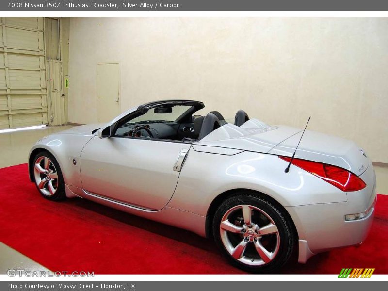 Silver Alloy / Carbon 2008 Nissan 350Z Enthusiast Roadster