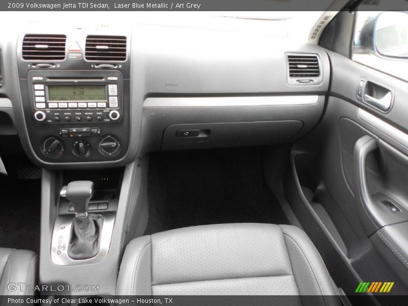Laser Blue Metallic / Art Grey 2009 Volkswagen Jetta TDI Sedan