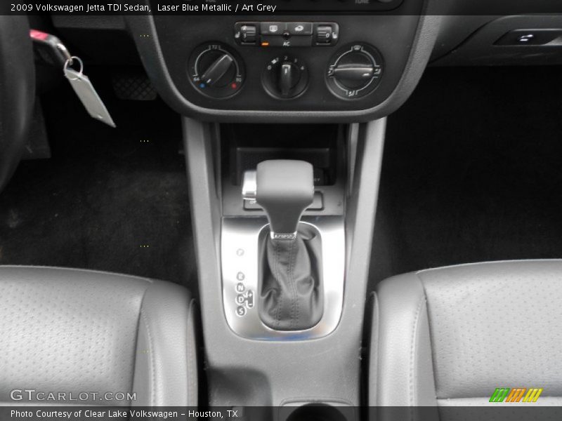 Laser Blue Metallic / Art Grey 2009 Volkswagen Jetta TDI Sedan