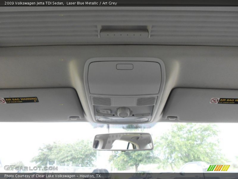 Laser Blue Metallic / Art Grey 2009 Volkswagen Jetta TDI Sedan
