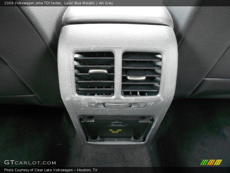 Laser Blue Metallic / Art Grey 2009 Volkswagen Jetta TDI Sedan