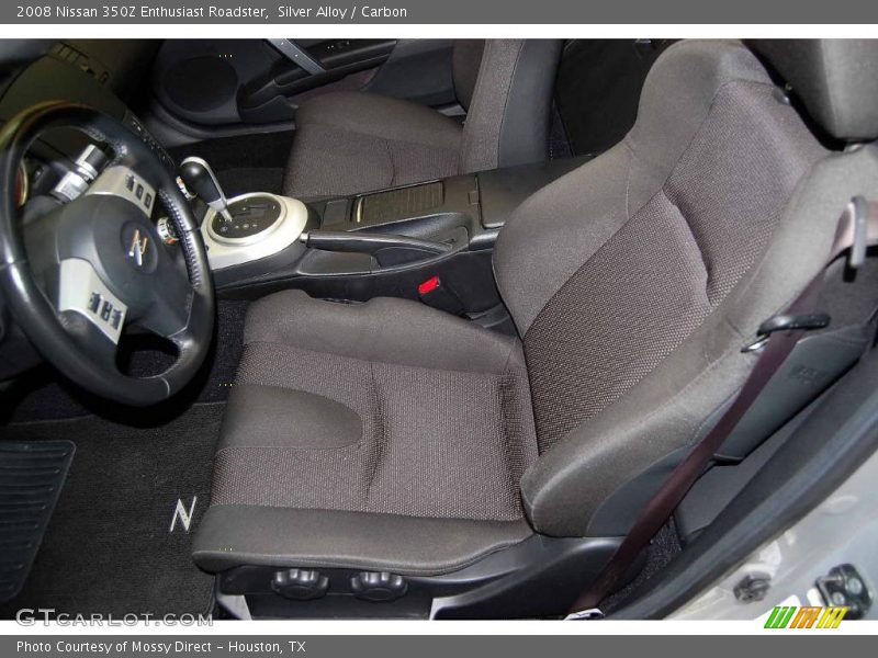 Silver Alloy / Carbon 2008 Nissan 350Z Enthusiast Roadster