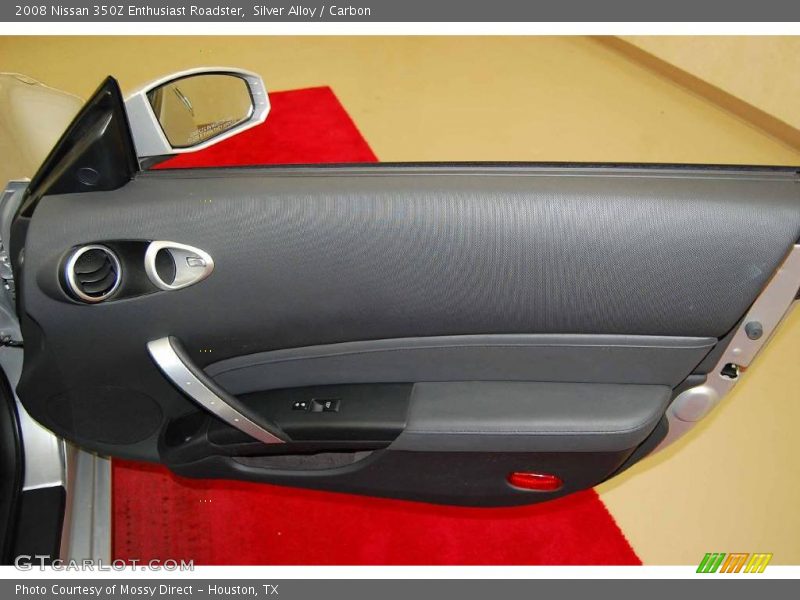 Silver Alloy / Carbon 2008 Nissan 350Z Enthusiast Roadster