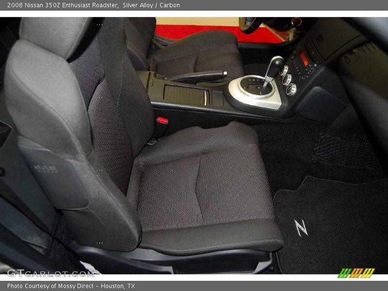 Silver Alloy / Carbon 2008 Nissan 350Z Enthusiast Roadster