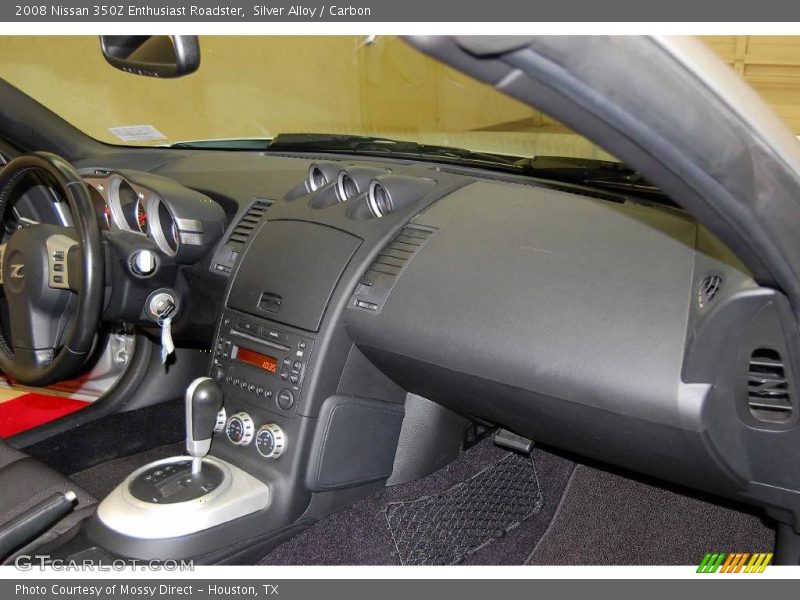 Silver Alloy / Carbon 2008 Nissan 350Z Enthusiast Roadster