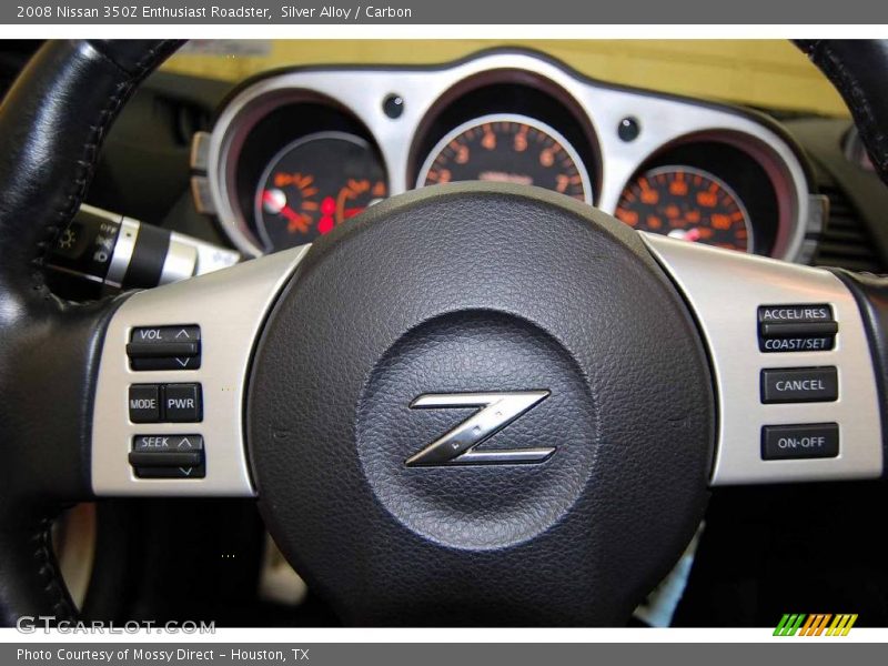 Silver Alloy / Carbon 2008 Nissan 350Z Enthusiast Roadster
