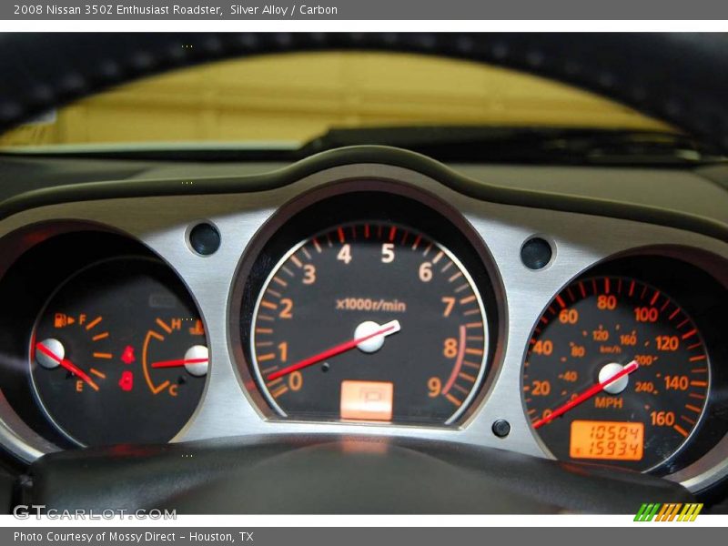 Silver Alloy / Carbon 2008 Nissan 350Z Enthusiast Roadster