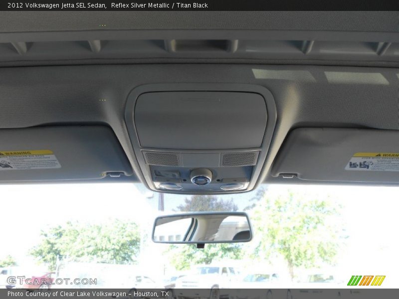 Reflex Silver Metallic / Titan Black 2012 Volkswagen Jetta SEL Sedan