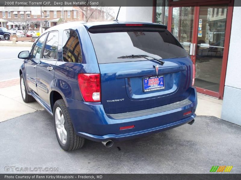 Deep Blue Metallic / Sand 2008 Pontiac Torrent GXP