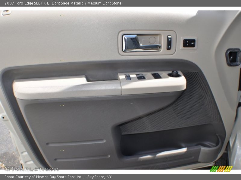 Light Sage Metallic / Medium Light Stone 2007 Ford Edge SEL Plus
