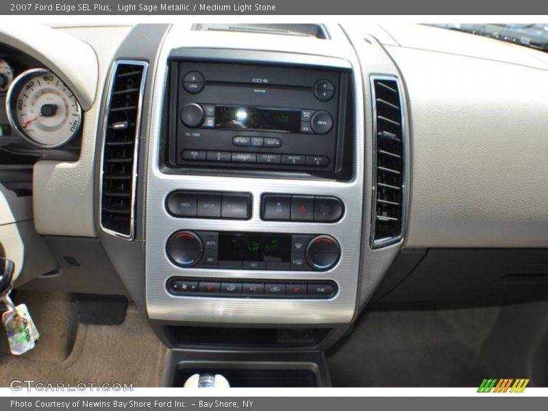 Light Sage Metallic / Medium Light Stone 2007 Ford Edge SEL Plus