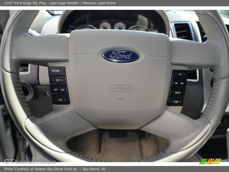 Light Sage Metallic / Medium Light Stone 2007 Ford Edge SEL Plus