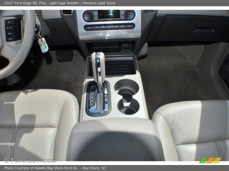Light Sage Metallic / Medium Light Stone 2007 Ford Edge SEL Plus