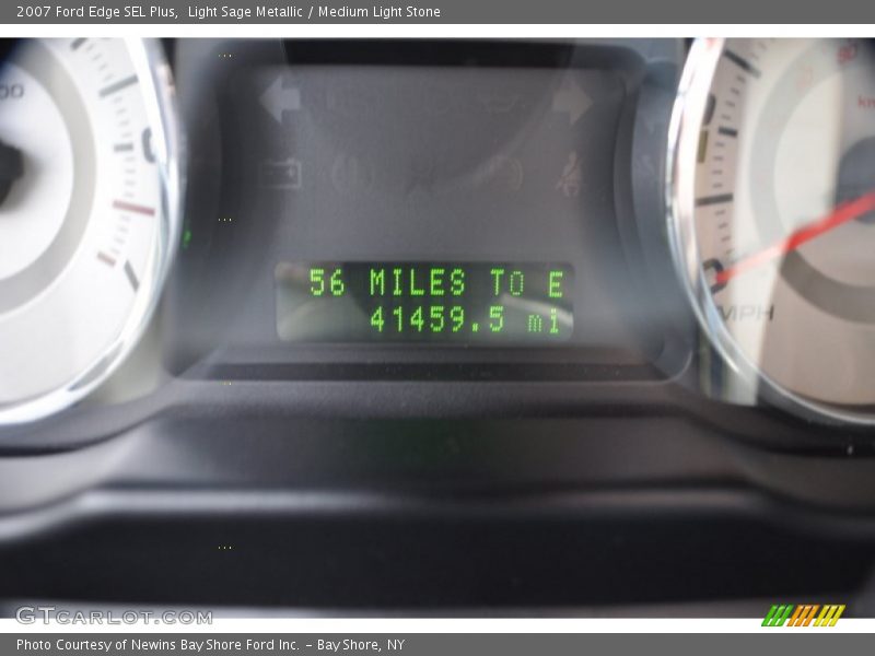 Light Sage Metallic / Medium Light Stone 2007 Ford Edge SEL Plus