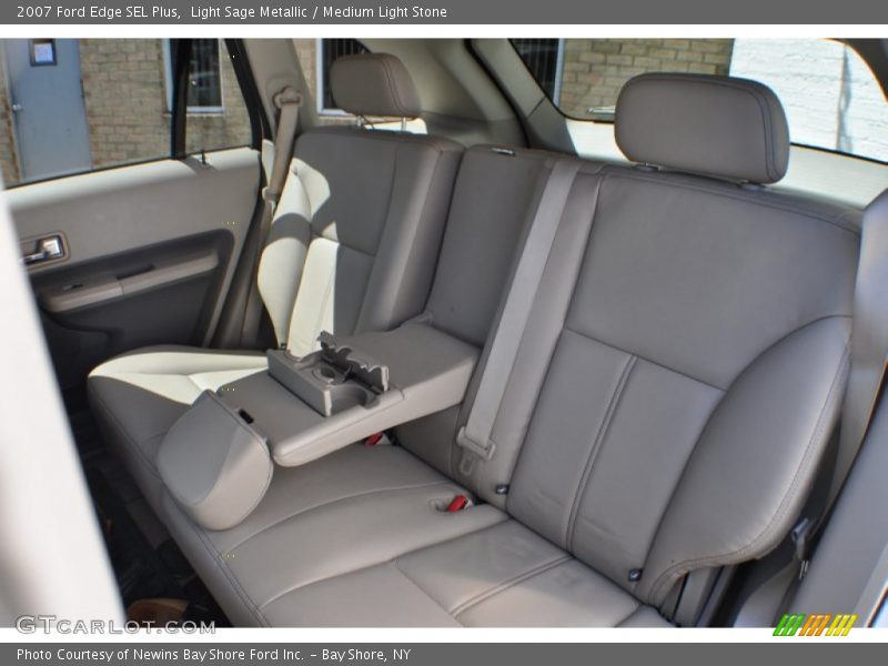 Light Sage Metallic / Medium Light Stone 2007 Ford Edge SEL Plus