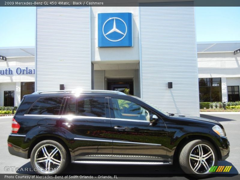 Black / Cashmere 2009 Mercedes-Benz GL 450 4Matic