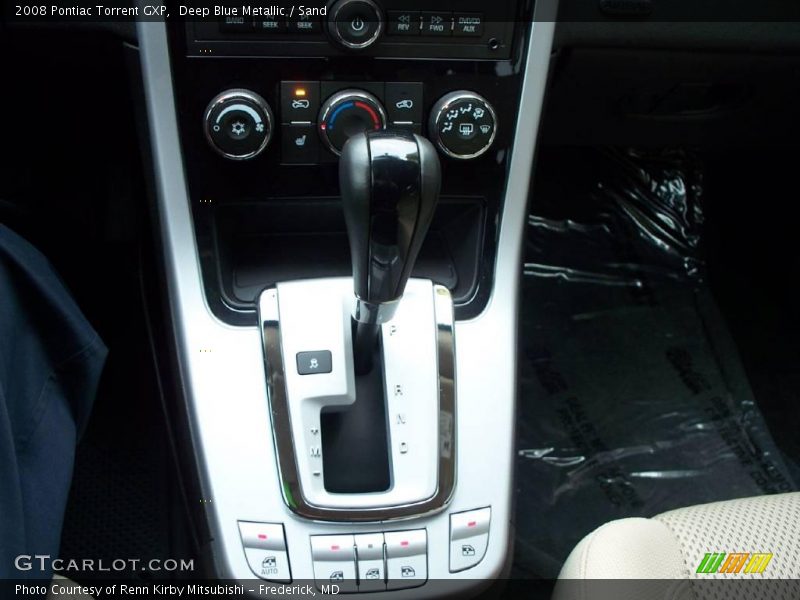 Deep Blue Metallic / Sand 2008 Pontiac Torrent GXP