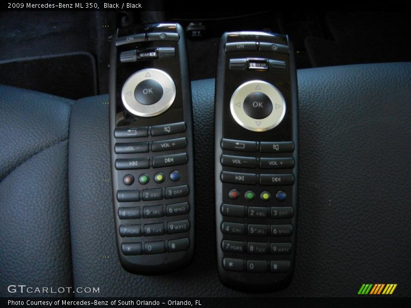 Black / Black 2009 Mercedes-Benz ML 350