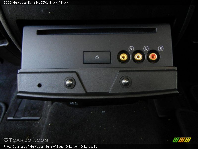 Black / Black 2009 Mercedes-Benz ML 350