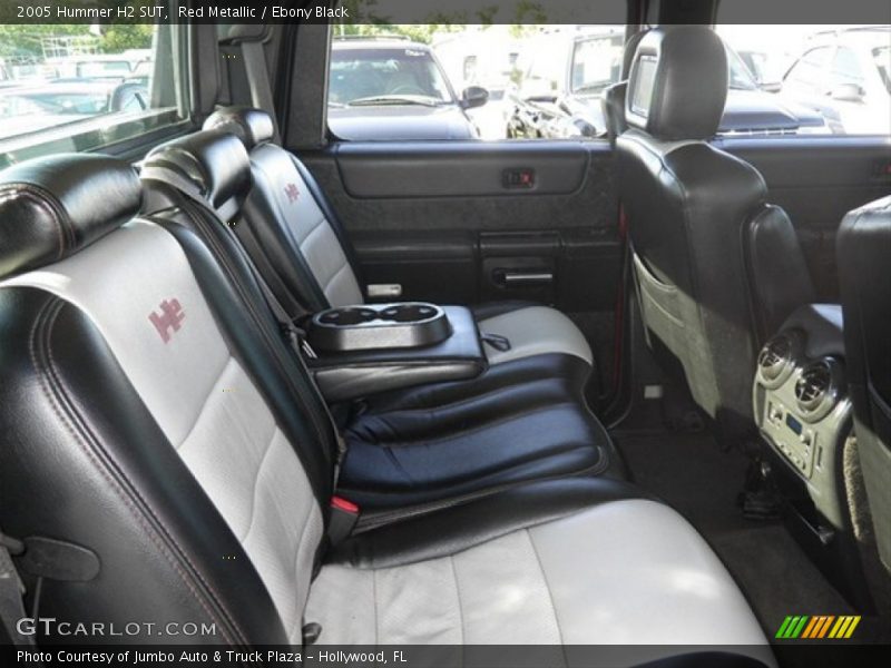 Red Metallic / Ebony Black 2005 Hummer H2 SUT