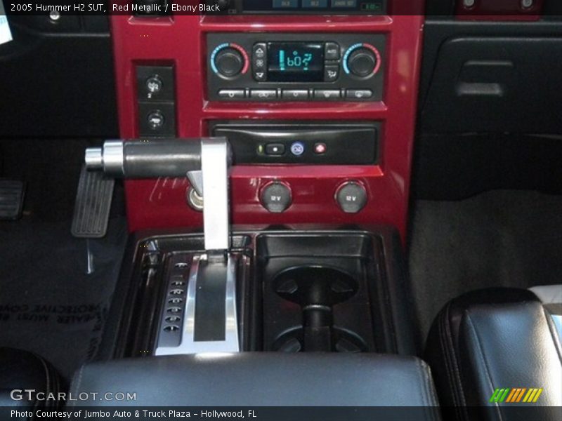 Red Metallic / Ebony Black 2005 Hummer H2 SUT