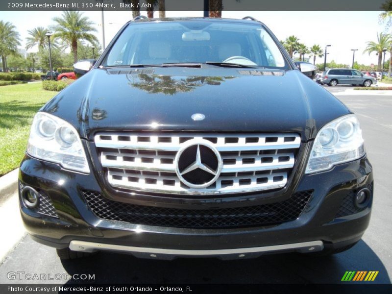 Black / Ash 2009 Mercedes-Benz ML 350 4Matic