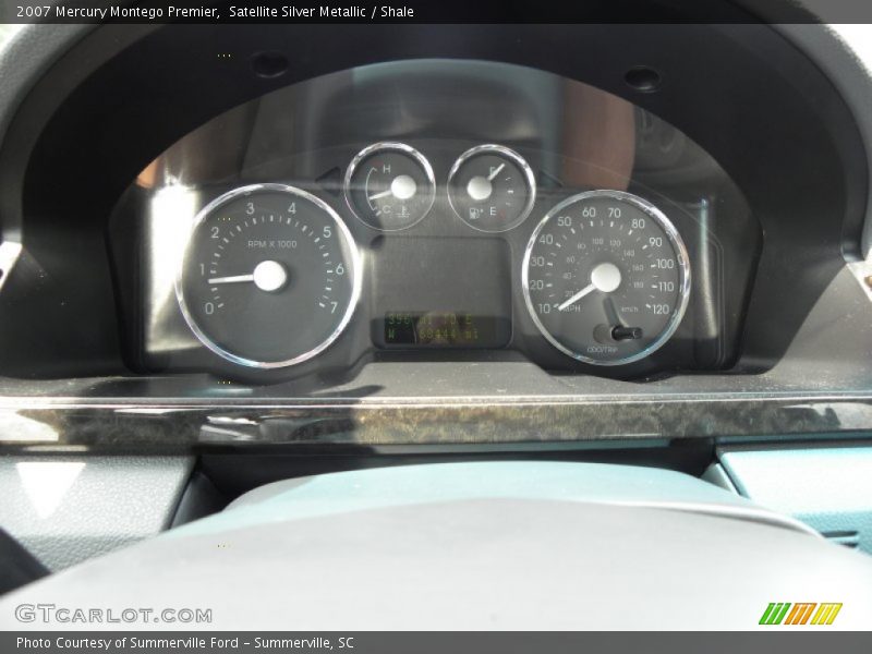 Satellite Silver Metallic / Shale 2007 Mercury Montego Premier