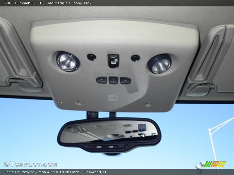 Red Metallic / Ebony Black 2005 Hummer H2 SUT