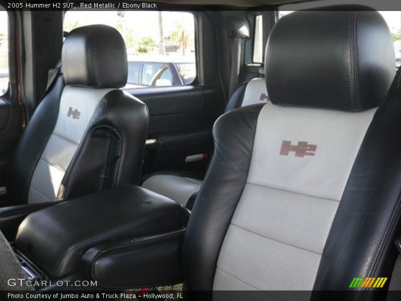 Red Metallic / Ebony Black 2005 Hummer H2 SUT