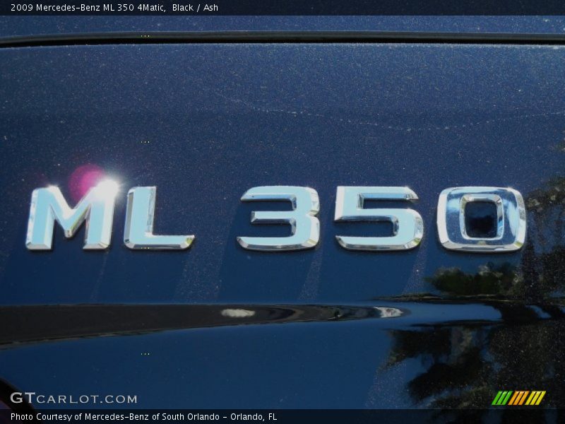 Black / Ash 2009 Mercedes-Benz ML 350 4Matic