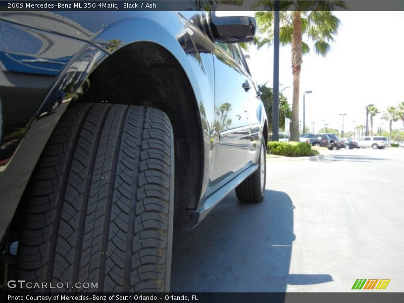 Black / Ash 2009 Mercedes-Benz ML 350 4Matic