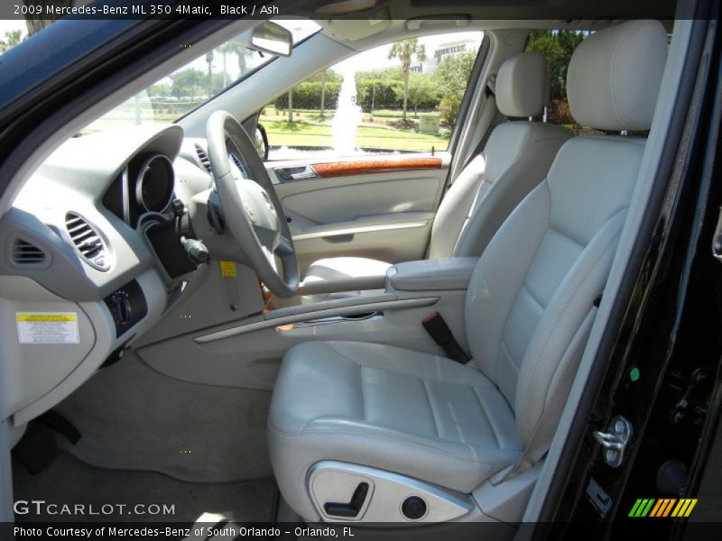 Black / Ash 2009 Mercedes-Benz ML 350 4Matic