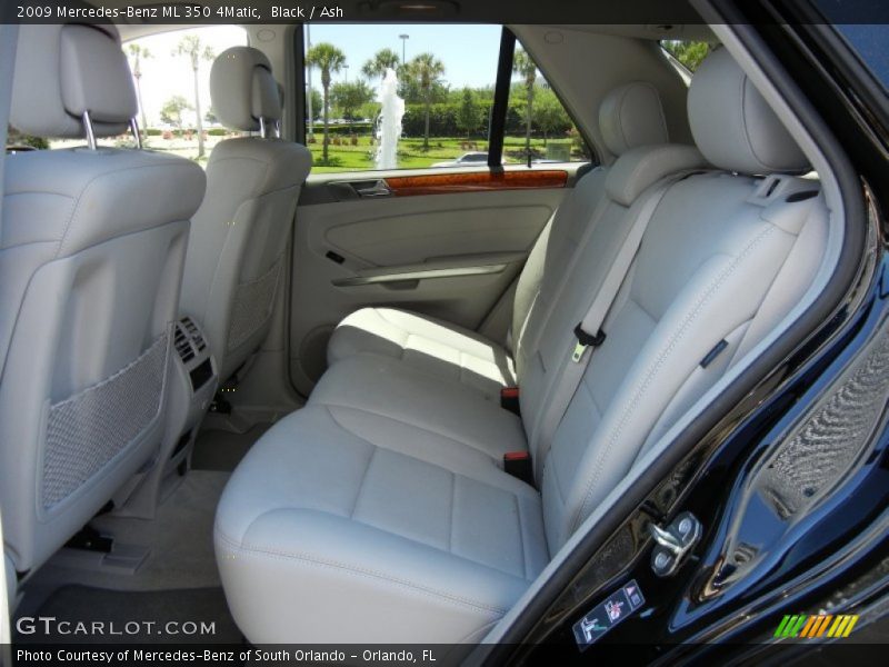 Black / Ash 2009 Mercedes-Benz ML 350 4Matic