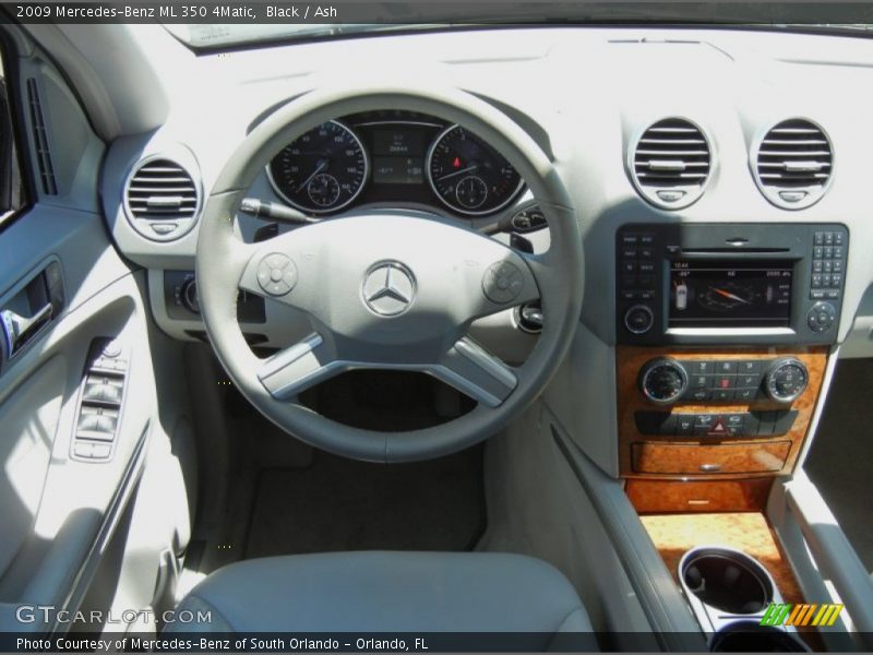 Black / Ash 2009 Mercedes-Benz ML 350 4Matic