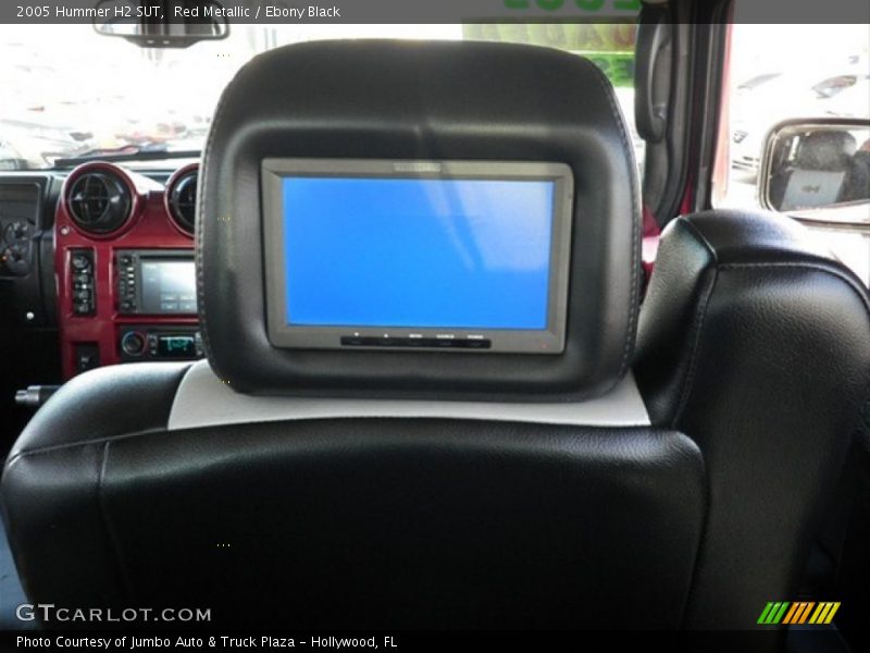 Red Metallic / Ebony Black 2005 Hummer H2 SUT