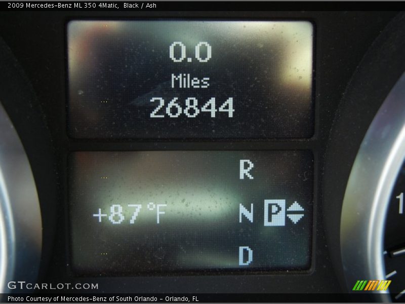 Black / Ash 2009 Mercedes-Benz ML 350 4Matic