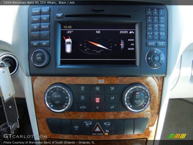 Black / Ash 2009 Mercedes-Benz ML 350 4Matic